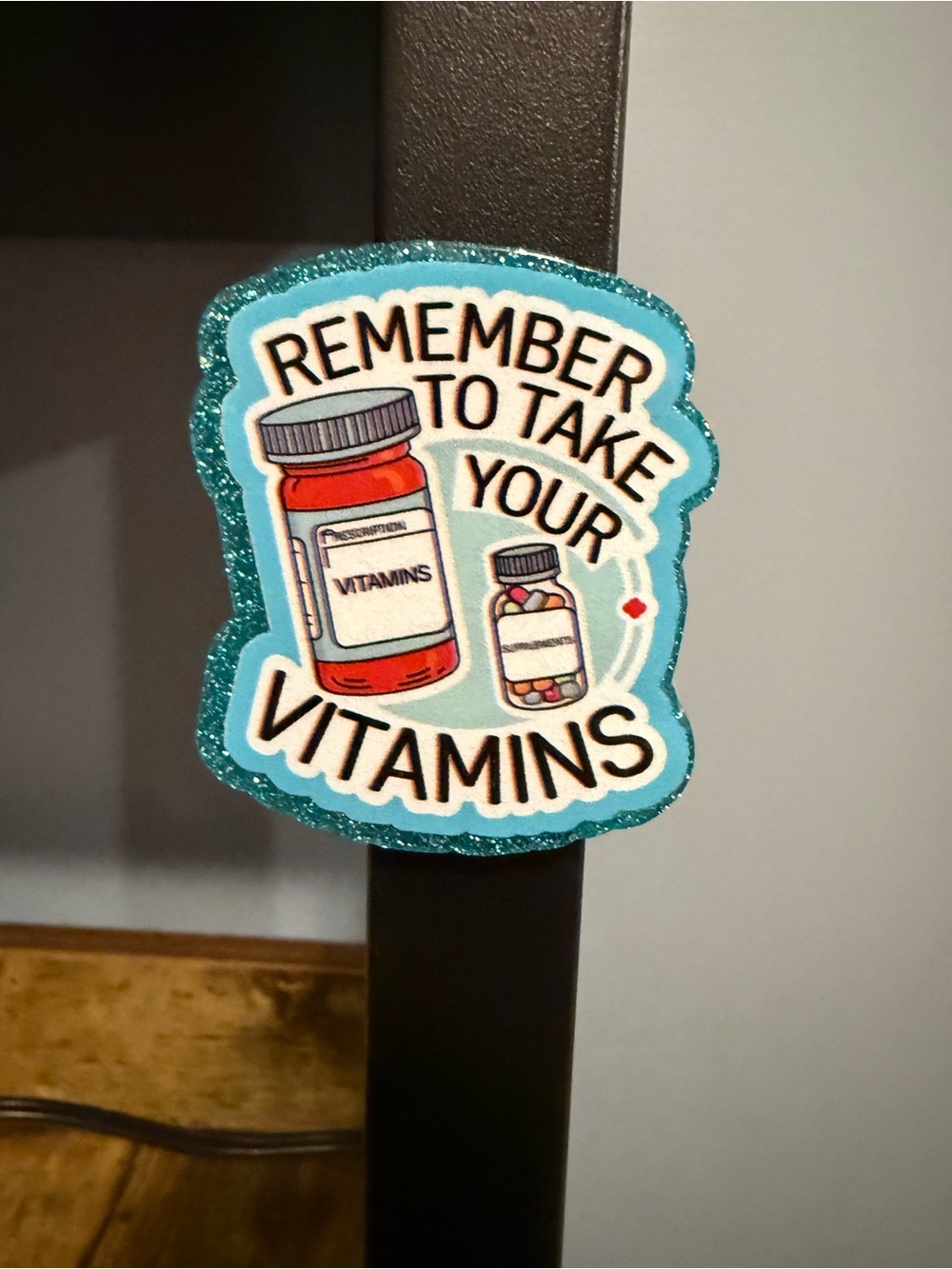 Vitamins Acrylic Magnet